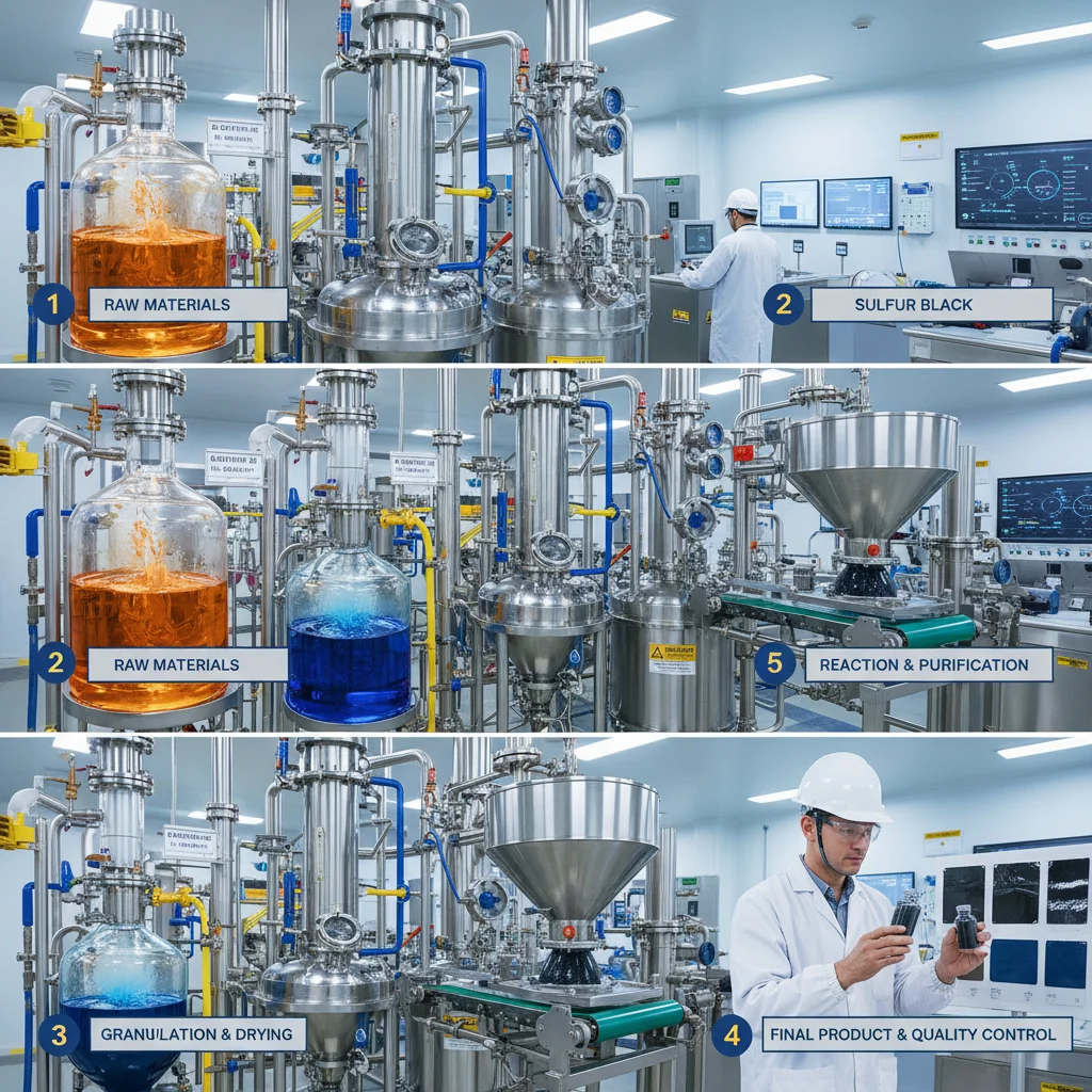 Exploring Sulfur Black Dye Properties Applications and Sustainable Sourcing