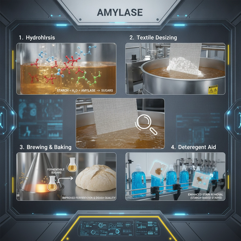 Understanding Amylase Meaning and Its Industrial Applications