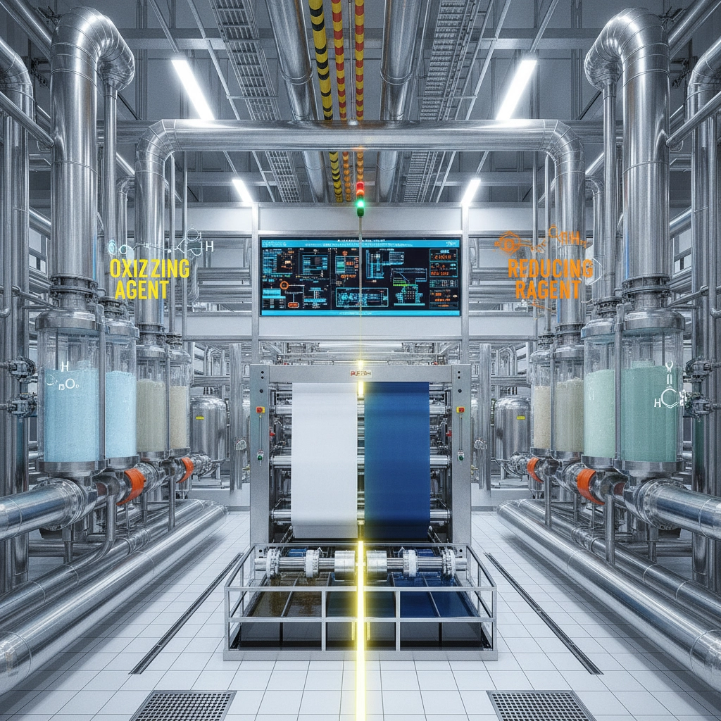 Textile Chemistry Guide oxidizing agent vs reducing agent