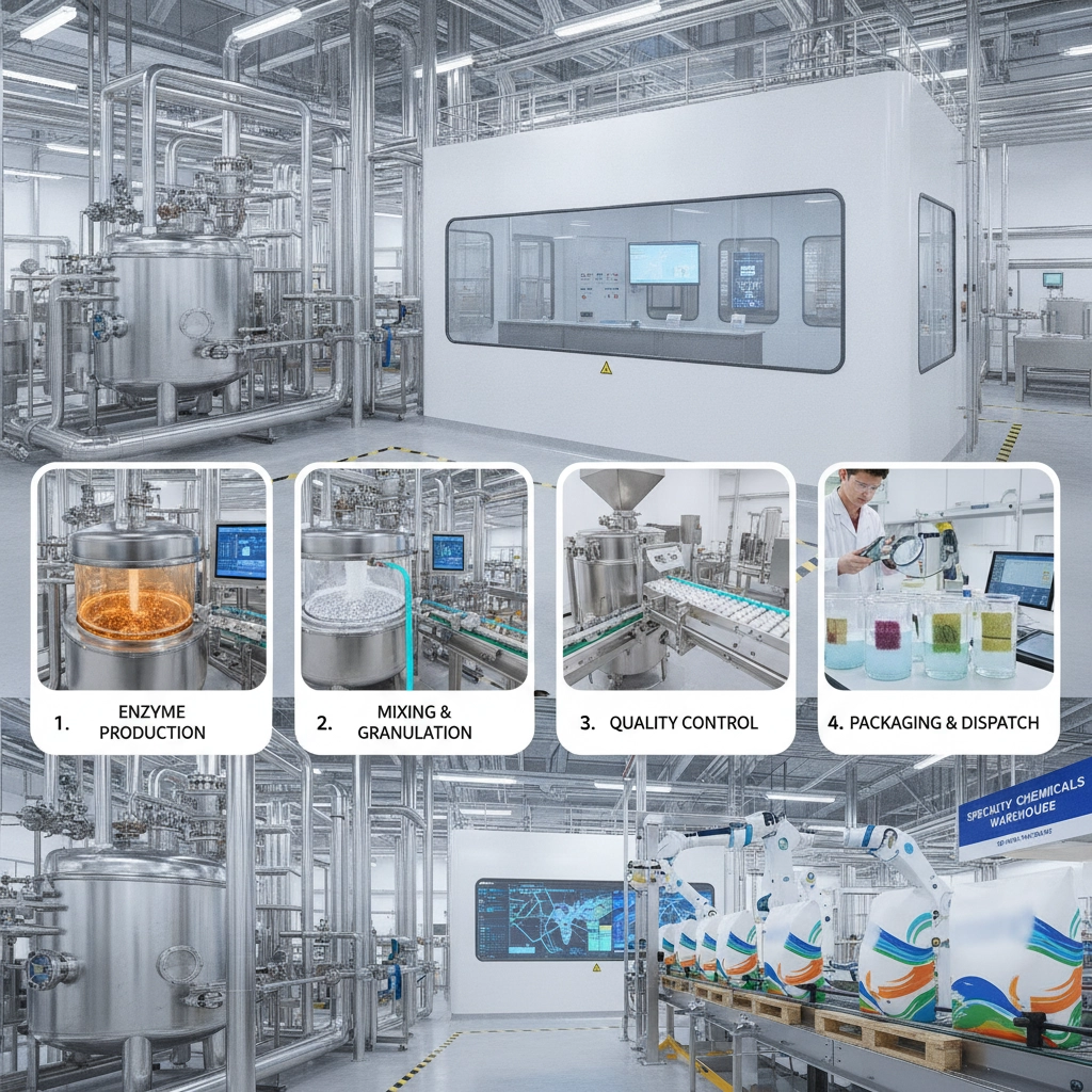 The Benefits and use of enzymes in biological washing powders