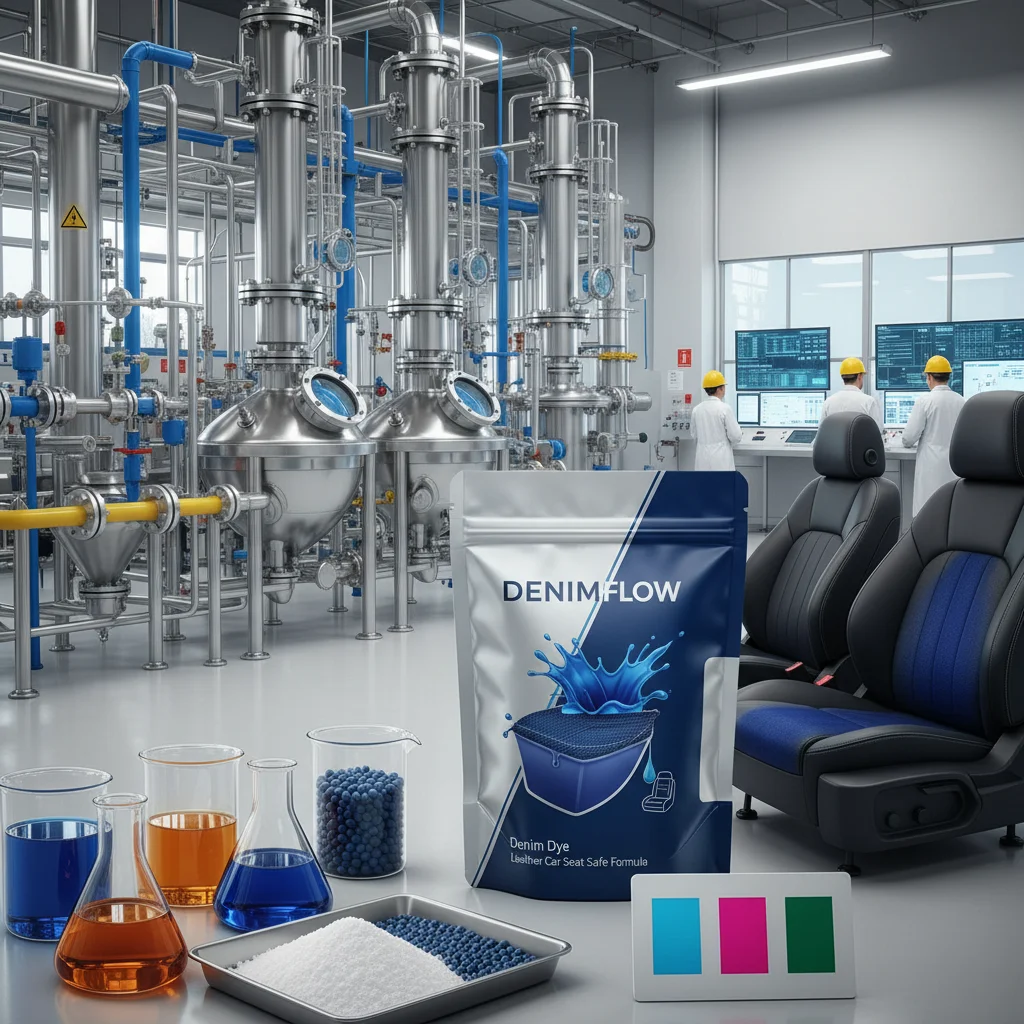 Transforming Car Interiors with Stunning Denim Dye on Leather Car Seats