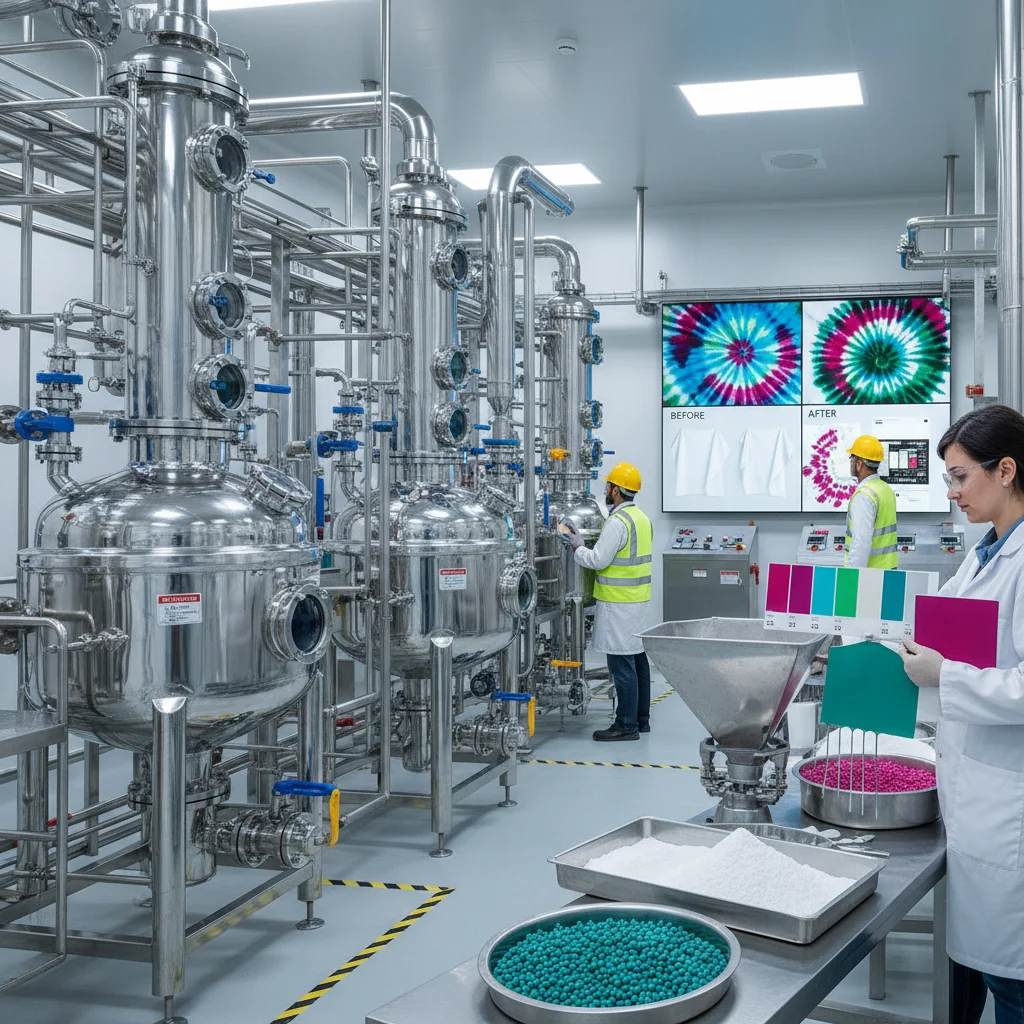 Exploring Industrial Tie Dye Trends Applications and Chemical Innovations
