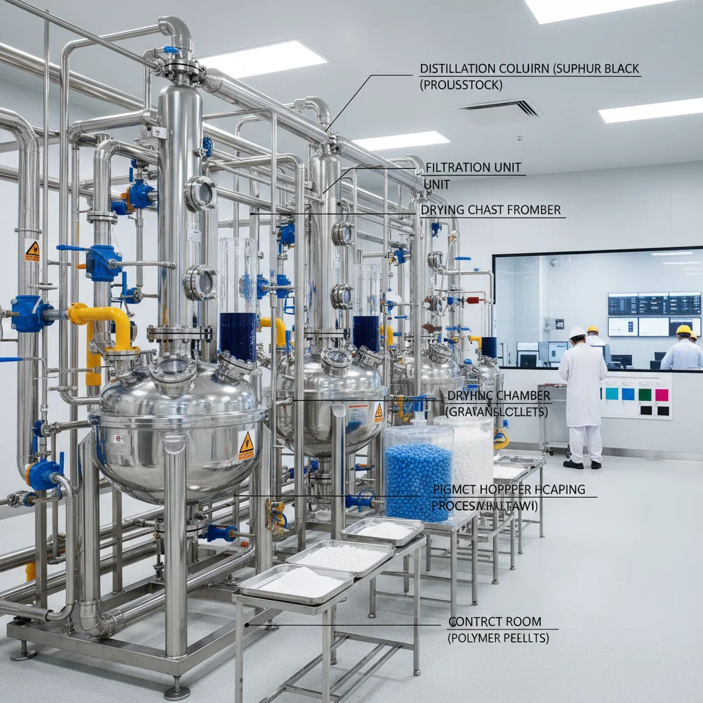 Comprehensive Guide to Sulphur Black Factory Sourcing and Production Processes