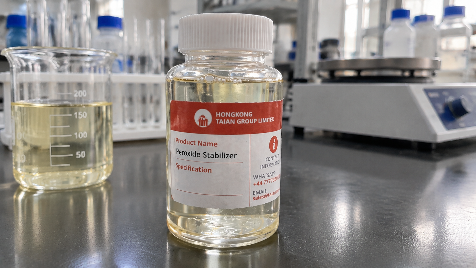 Peroxide Stabilizer for textile bleaching